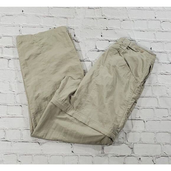 Vintage Alpine Design Hiking Pants Camping Nylon Convertible Pants WOMENS SZ L - Picture 6 of 7